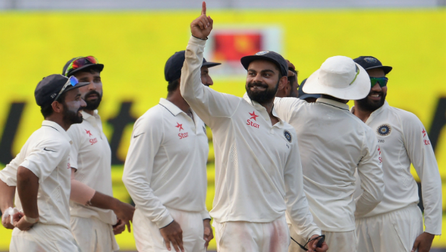 India win test series against England in Mumbai